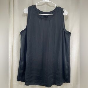 WHO WHAT WEAR BLACK TANK